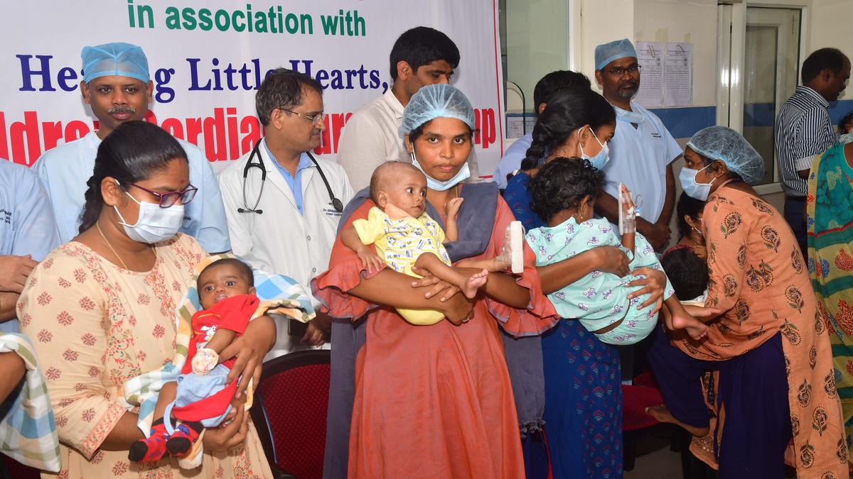 26 heart surgeries performed on children free of cost in Vijayawada by